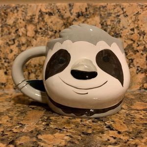 Sloth ceramic coffee mug